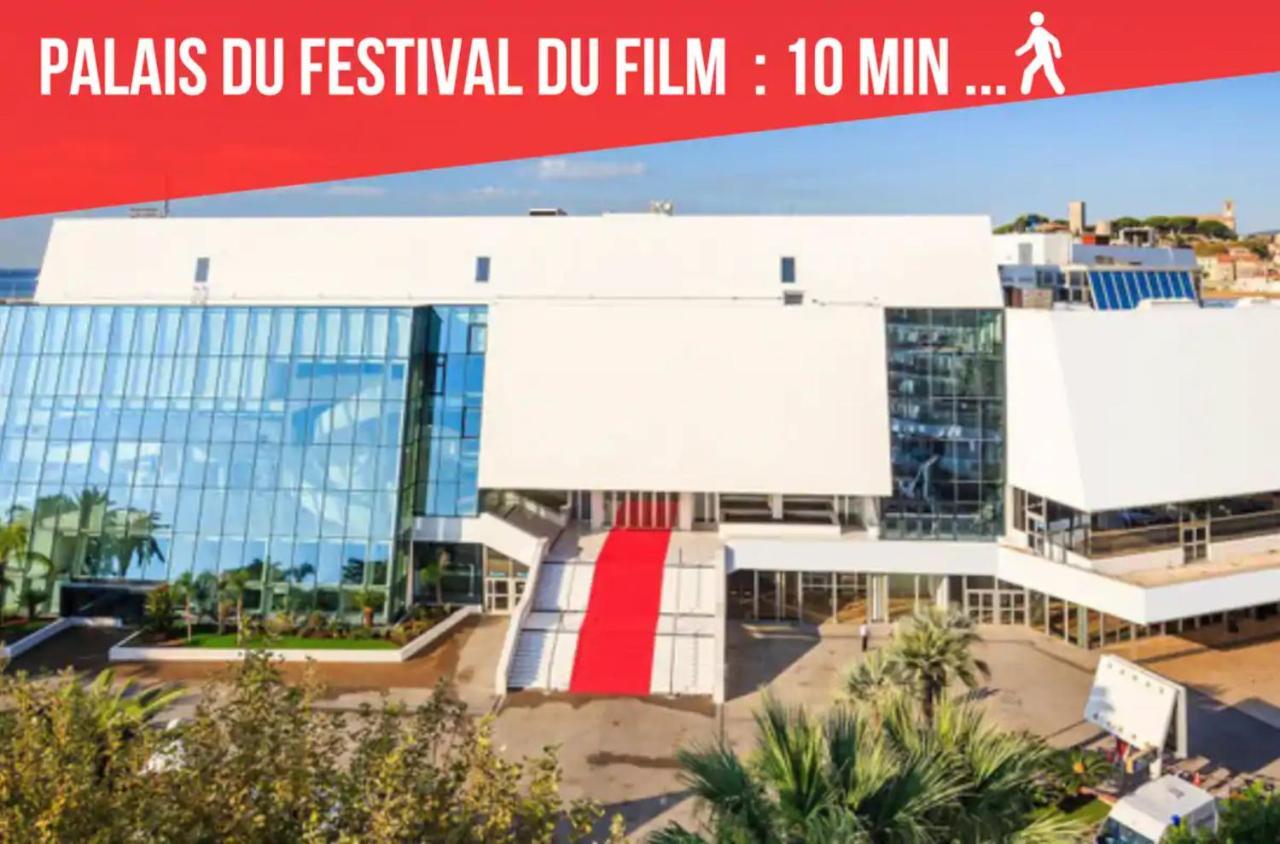 La Diva Du Festival - 10 Mn A Pied Palais & Plages - Cosy & Calme - Clim - Wifi Cannes Esterno foto